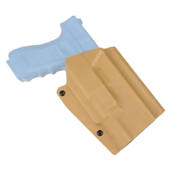 WOSPORT FONDINA KYDEX QUICK PULL PER SERIE GLOCK 17 TAN (WO-GB09T) - immagine 6
