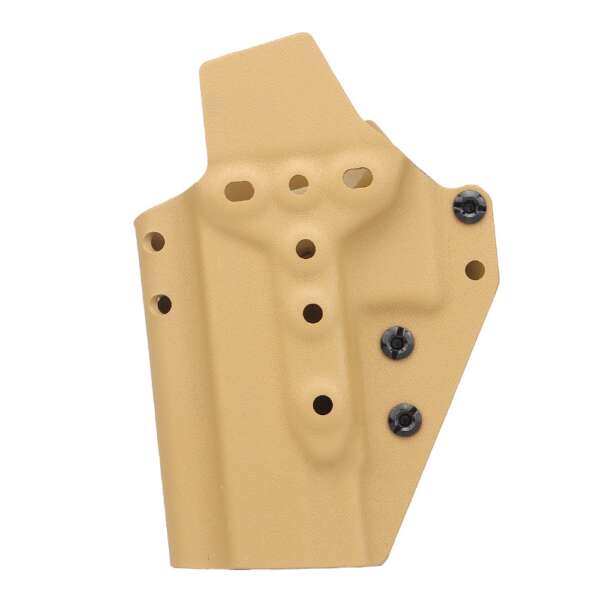 WOSPORT FONDINA KYDEX QUICK PULL PER SERIE GLOCK 43 TAN (WO-GB08T) - immagine 4