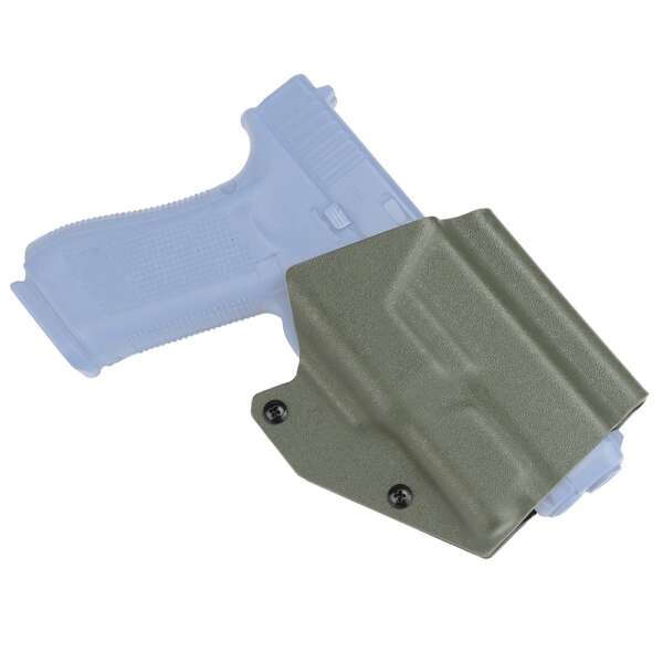 WOSPORT FONDINA KYDEX QUICK PULL PER SERIE GLOCK CON G-XC1 OLIVE DRAB (WO-GB06V) - immagine 3