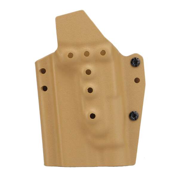 WOSPORT FONDINA KYDEX QUICK PULL PER SERIE GLOCK TAN (WO-GB01T) - immagine 4