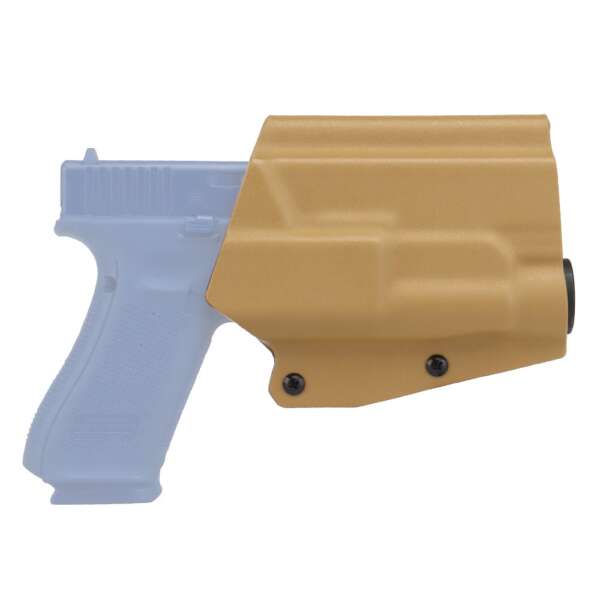 WOSPORT FONDINA KYDEX QUICK PULL PER SERIE GLOCK TAN (WO-GB01T) - immagine 6