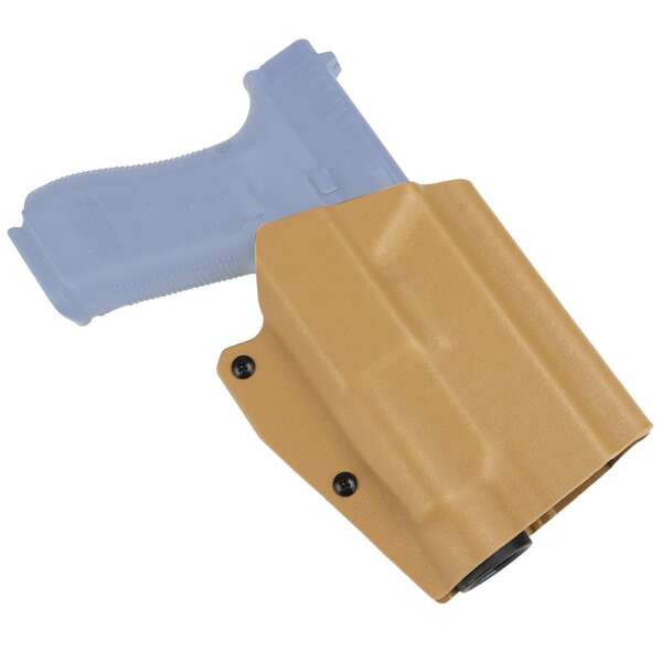 WOSPORT FONDINA KYDEX QUICK PULL PER SERIE GLOCK TAN (WO-GB01T) - immagine 7