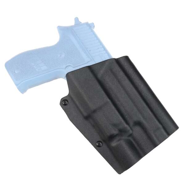 WOSPORT FONDINA KYDEX QUICK PULL PER SERIE P226 CON X300 NERO (WO-GBK12B) - immagine 7