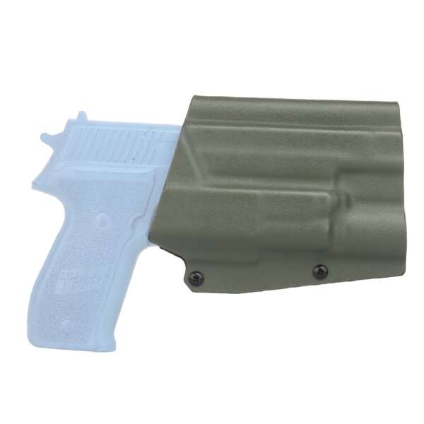 WOSPORT FONDINA KYDEX QUICK PULL PER SERIE P226 CON X300 OLIVE DRAB (WO-GBK12V) - immagine 6