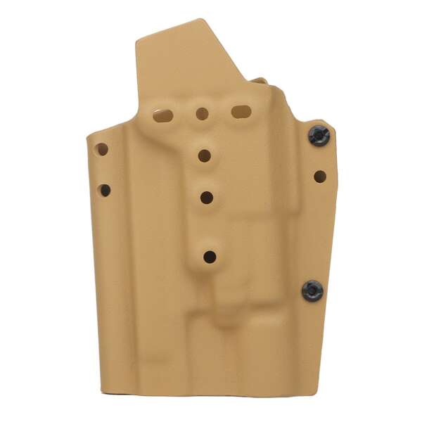WOSPORT FONDINA KYDEX QUICK PULL PER SERIE P226 CON X300 TAN (WO-GBK12T) - immagine 3