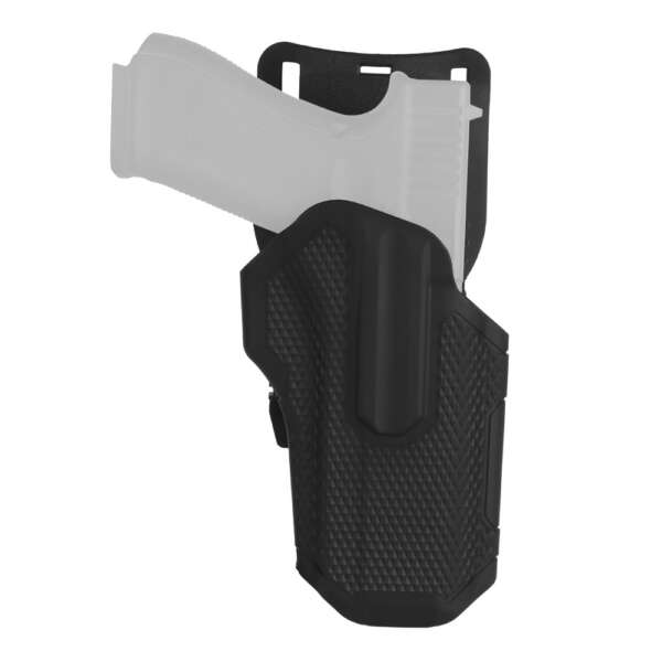 WOSPORT FONDINA RIGIDA UNIVERSALE DA CINTURA NERA (WO-GB84) - immagine 6