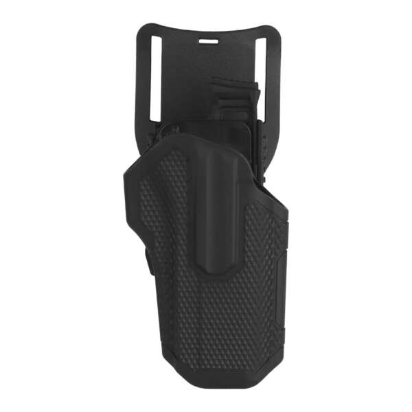 WOSPORT FONDINA RIGIDA UNIVERSALE DA CINTURA NERA (WO-GB84) - immagine 7