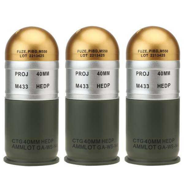 WOSPORT GRANATA M433 DUMMY - SET 3 PEZZI (WO-EX036) - immagine 2