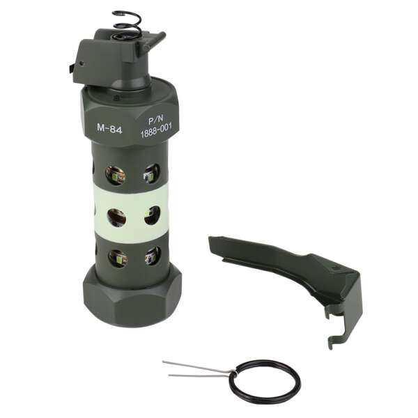 WOSPORT GRANATA M84 DUMMY CON SIMULAZIONE FLASHBANG (WO-EX048) - immagine 7