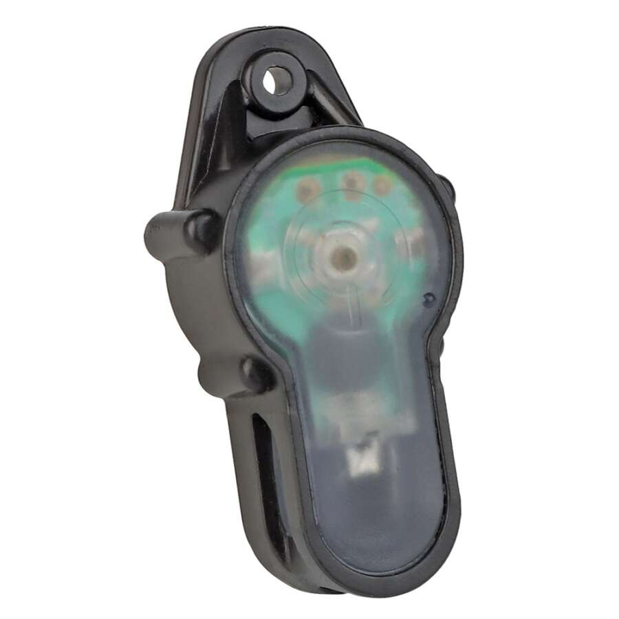 WOSPORT LUCE DI SEGNALAZIONE BLU CON SUPPORTO NERO (WO-LT01BB)