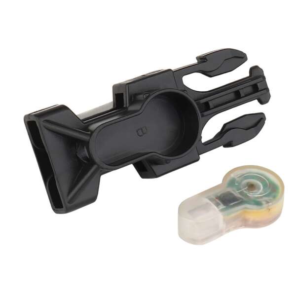 WOSPORT LUCE DI SEGNALAZIONE BLU SU FIBBIA CON SUPPORTO NERO (WO-LT04BB) - immagine 4