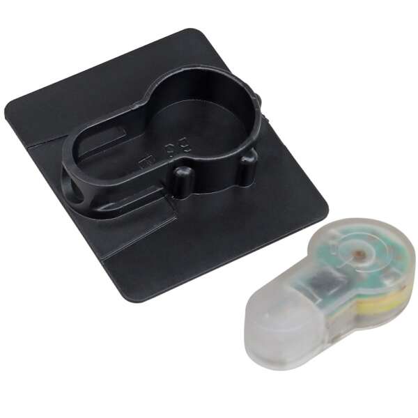 WOSPORT LUCE DI SEGNALAZIONE BLU SU VELCRO CON SUPPORTO NERO (WO-LT05BB) - immagine 6