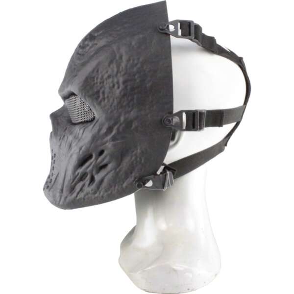 WOSPORT MASCHERA BLOODED SKULL NERA (WO-MA79B) - immagine 4