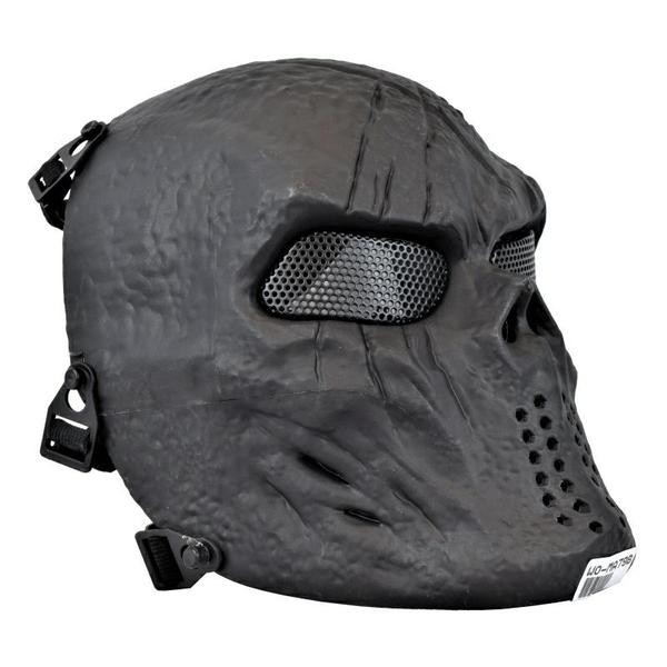 WOSPORT MASCHERA BLOODED SKULL NERA (WO-MA79B)