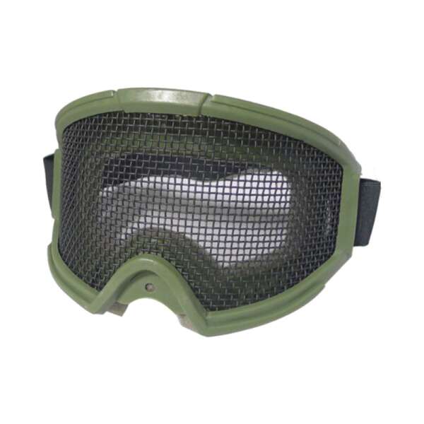 WOSPORT MASCHERA CON RETE METALLICA OLIVE DRAB (6058V) - immagine 2