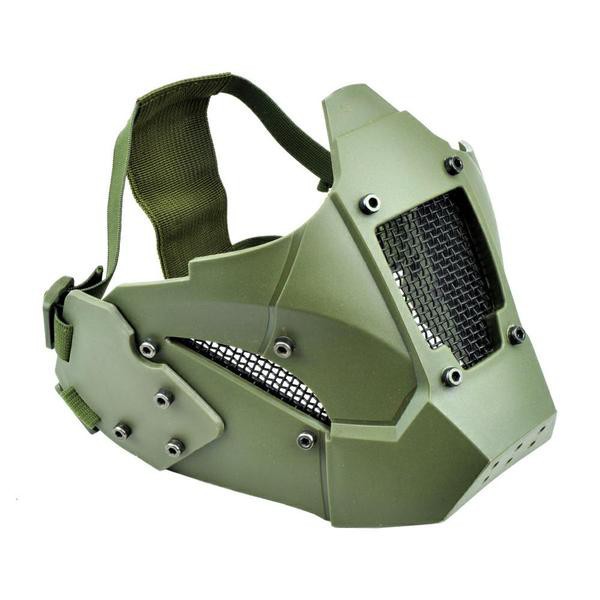 WOSPORT MASCHERA IRON WARRIOR VERDE (WO-MA95V)