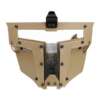 WOSPORT MASCHERA PER ELMETTO IRON WARRIOR FULL FACE TAN (WO-MA104T)