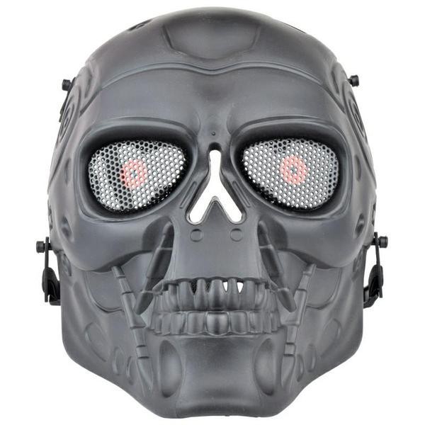 WOSPORT MASCHERA SKULL SERIES NERA (WO-MA90B)