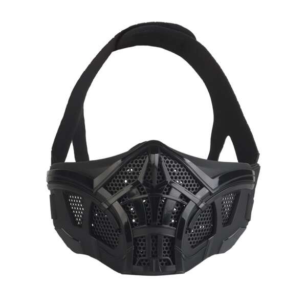 WOSPORT MEZZA MASCHERA SCORPION NERO (WO-MA201B) - immagine 5