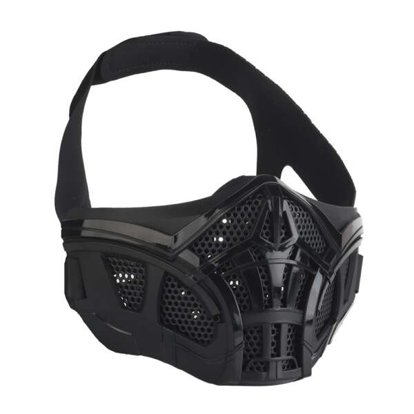 WOSPORT MEZZA MASCHERA SCORPION NERO (WO-MA201B) - immagine 6