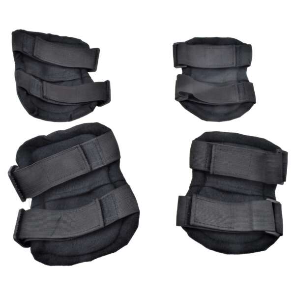 WOSPORT SET GINOCCHIERE E GOMITIERE NERE (EX-PA3BK) - immagine 2