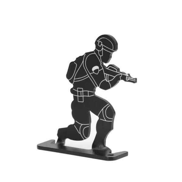 WOSPORT SOLDIER TARGET NERO (WO-TG12B) - immagine 7