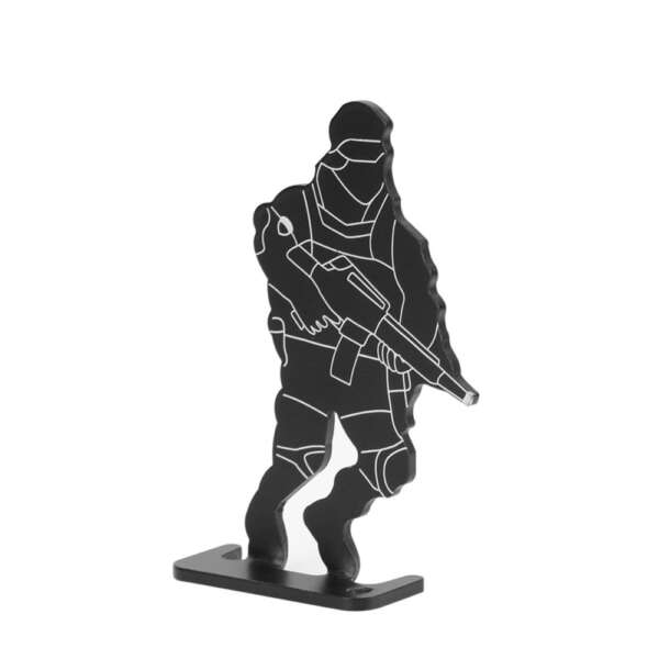 WOSPORT SOLDIER TARGET NERO (WO-TG12B) - immagine 8