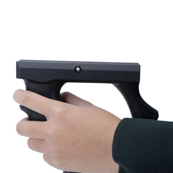 WOSPORT TACTICAL GRIP PER SLITTE 20MM NERO (WO-1515B) - immagine 5