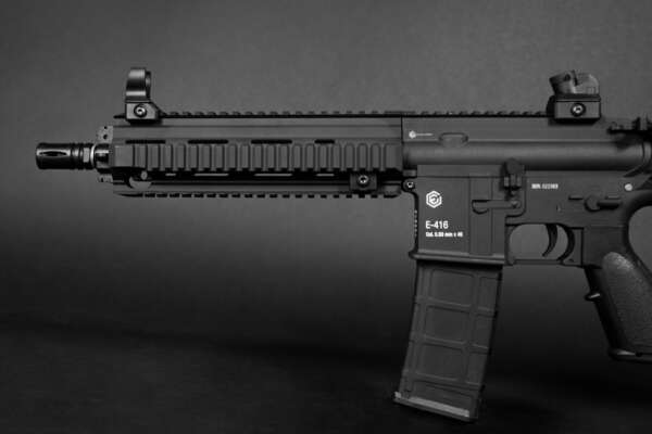 EVOLUTION E-416 CQB BLACK CARBONTECH ETS II - immagine 5