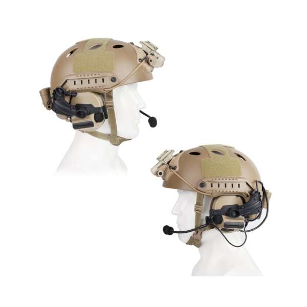 ZTAC STAFFE PER CUFFIE COMTAC PER SLITTE ARC NERO (EL-ID102B) - immagine 3