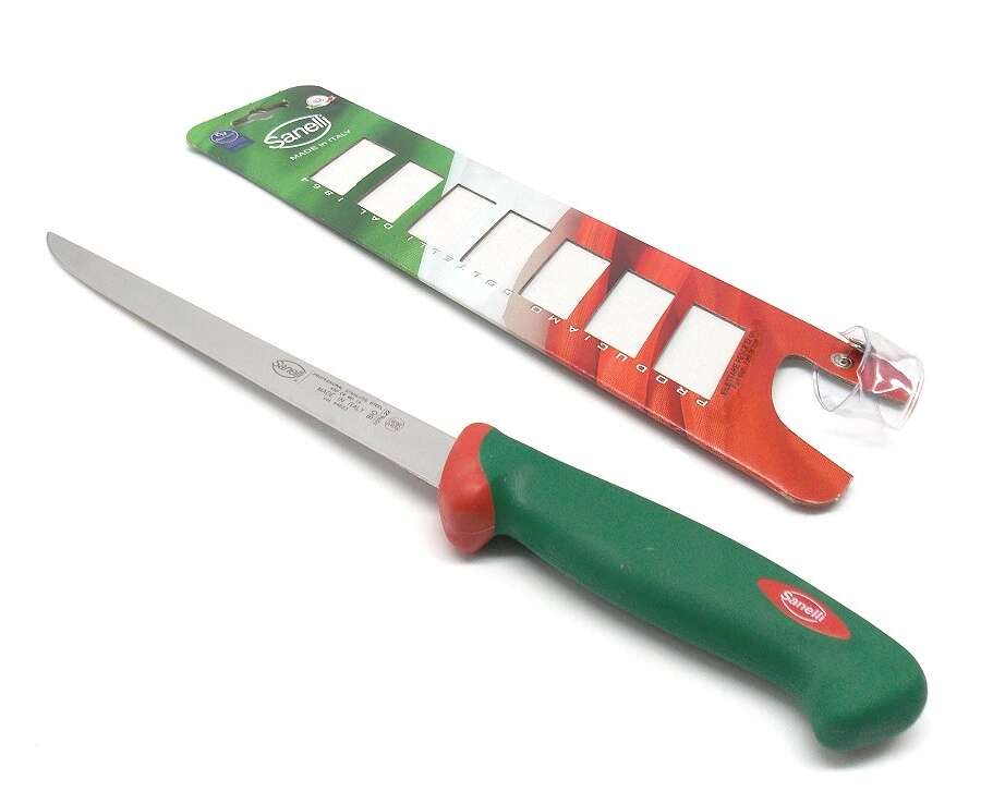 Coltello Sanelli bio per filettare pesce lama 22 cm