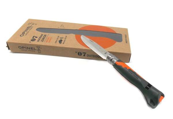 Coltello Opinel outdoor scout junior numero 7 manico grigio