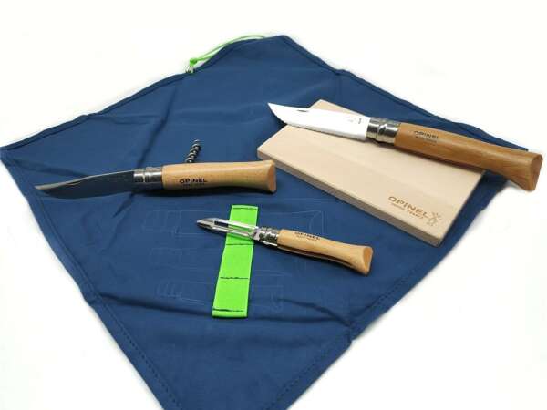 KIT Opinel da Cucina Camping da Viaggio 5 Pezzi Cuisine Nomade - immagine 2