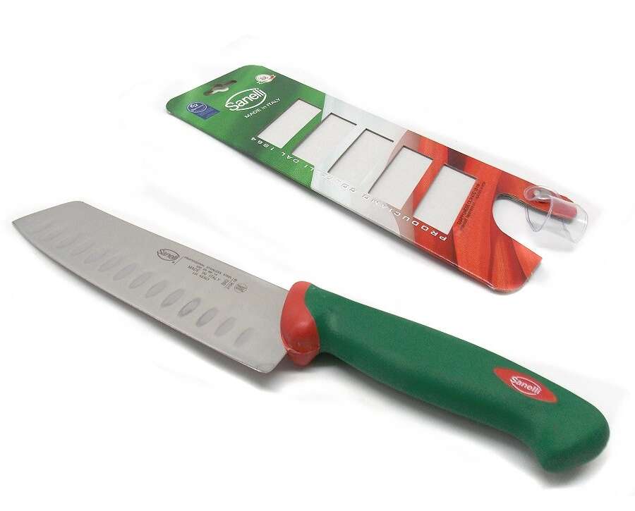 Coltello Sanelli bio giapponese lama olivata 18 cm