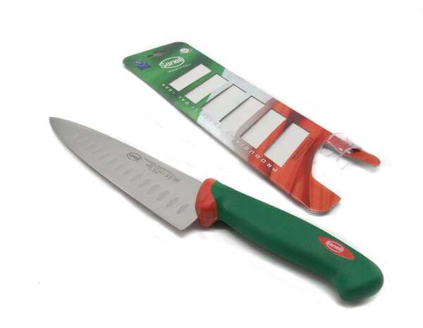 Coltello Sanelli bio trinciante lama olivata 21 cm