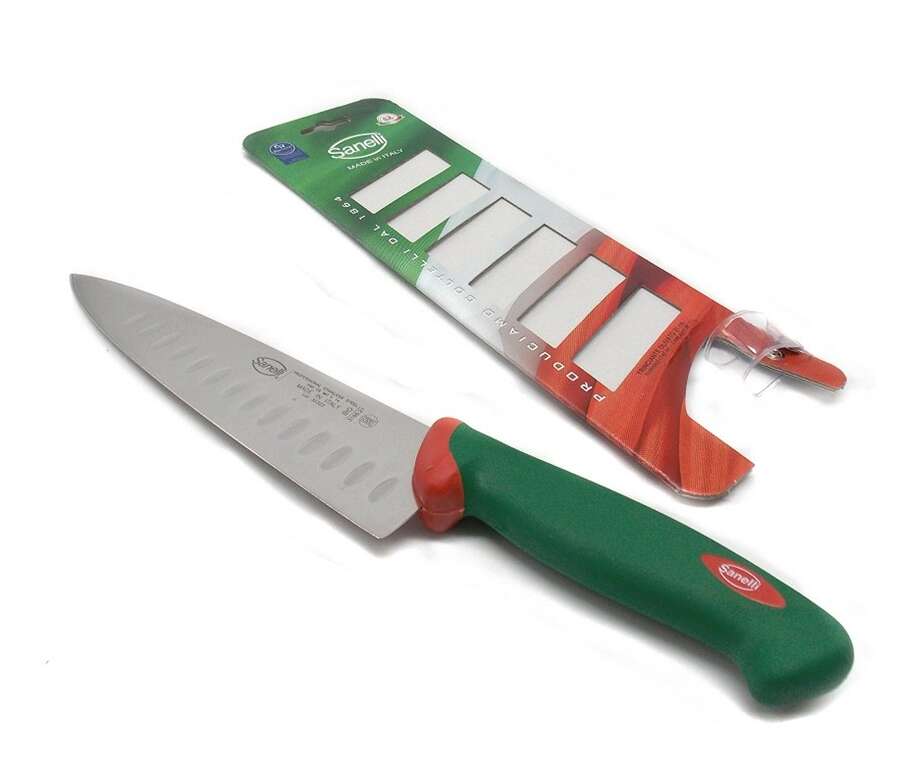 Coltello Sanelli bio trinciante lama olivata 21 cm