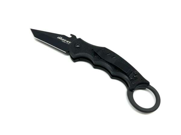 Coltello Fox 597XT Karambit con doppio blocco lama e frangivetro - immagine 3