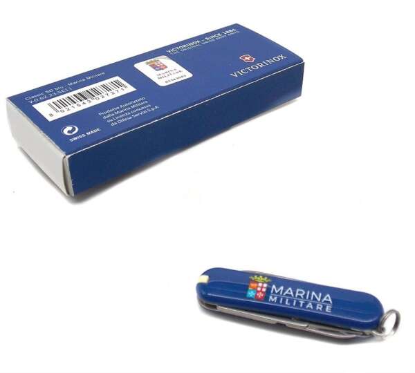 Coltello Victorinox multiuso blu Marina Militare - immagine 2