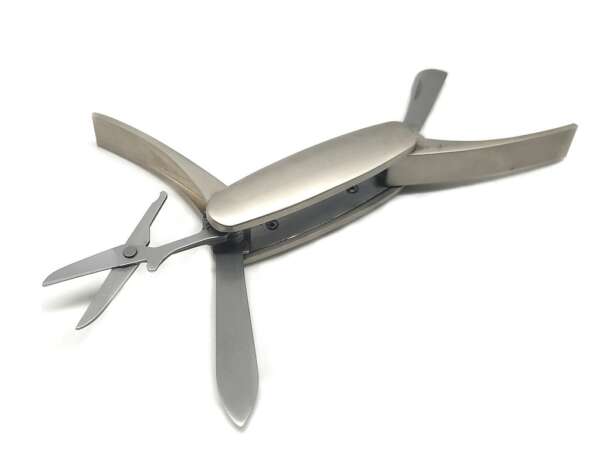 Coltello multiuso in acciaio satinato da Golf