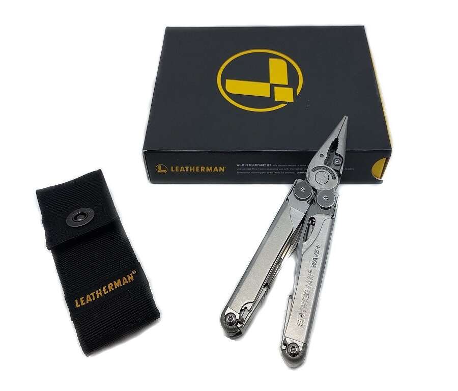 Pinza Leatherman Wave Plus LE832524 17 usi multiuso con fodero