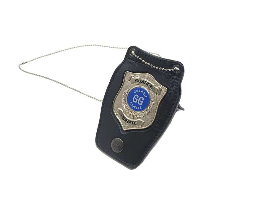 Porta Placca Vega a Collana 1WB152 con placca Guardie Giurate