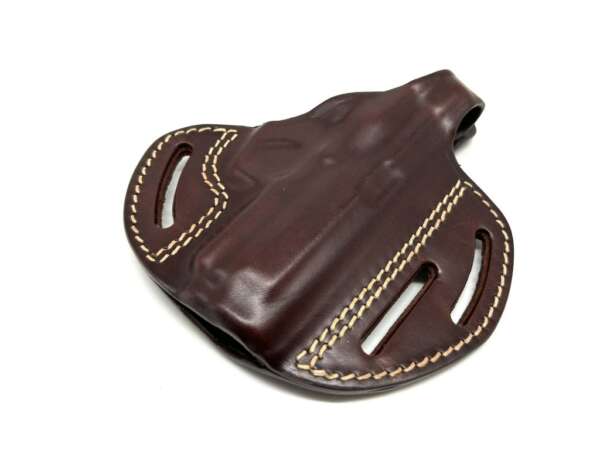 Fondina Vega in cuoio H156 per beretta 80X Cheetah - MARRONE-SX - immagine 4
