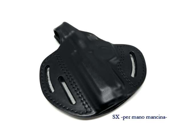 Fondina Vega in cuoio H156 per beretta 80X Cheetah - MARRONE-SX - immagine 5