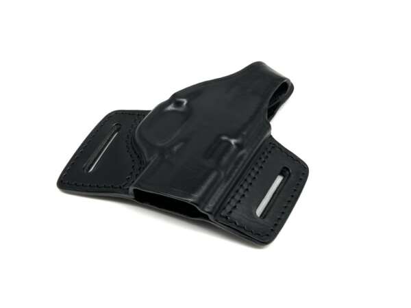Fondina Vega in cuoio F143 per Beretta 80X Cheetah - NERO-DX