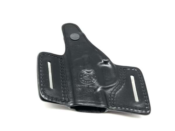 Fondina Vega in cuoio F143 per Beretta 80X Cheetah - MARRONE-SX - immagine 4