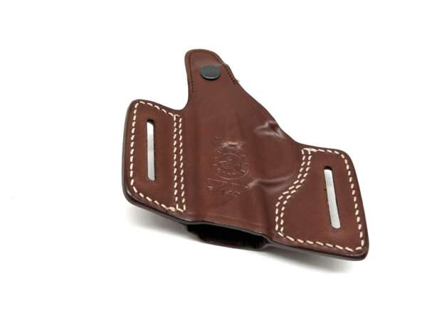 Fondina Vega in cuoio F143 per Beretta 80X Cheetah - MARRONE-SX - immagine 7