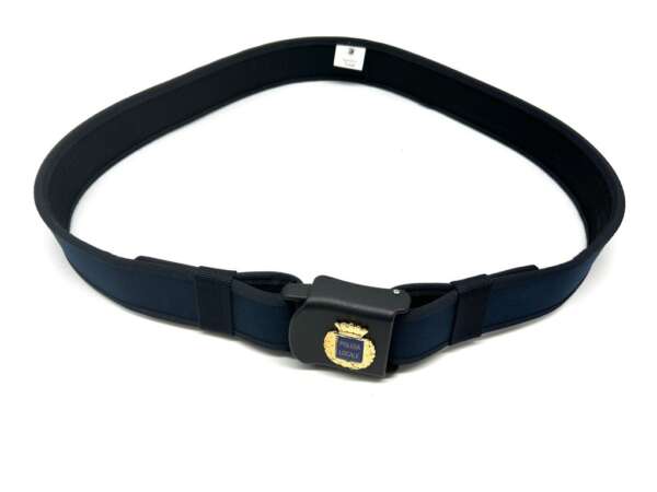 Cinturone Vega in Cordura 2V4921 Con Fregio Polizia Locale - BLU-S - immagine 3