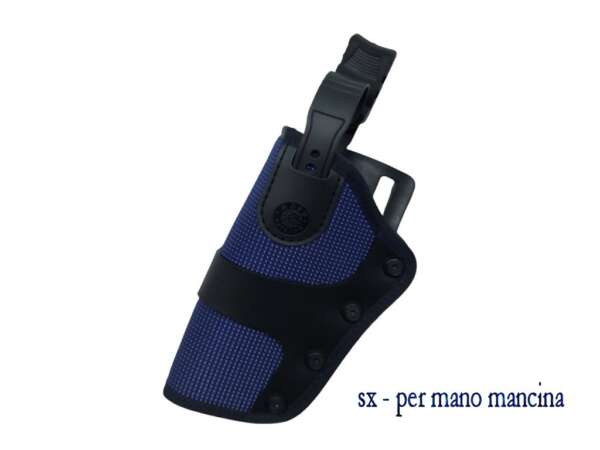 Fondina Vega Alta Visibiltà Blu Rifrangente P250RB - SX - immagine 2