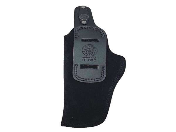 Fondina Vega Scamosciata Delfiero Nera ID320BIS per Beretta 92 98 - SX