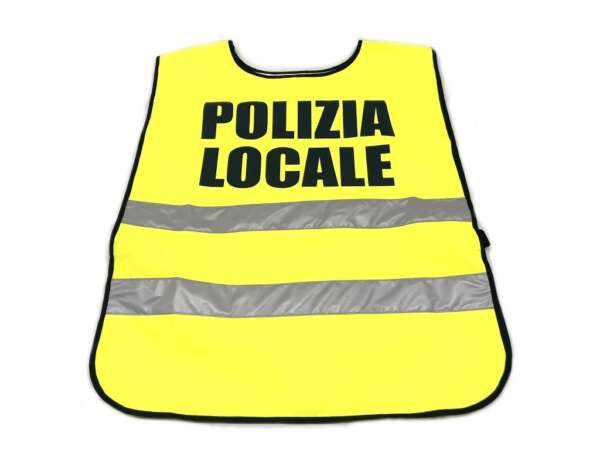 Corpetto Vega Alta Visibilta 4AV11 Polizia Locale